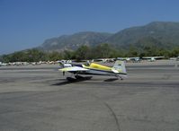 N111CD @ SZP - 1999 Zivco EDGE 540, Lycoming AEIO-540 330 Hp, taxi to Runway 22 - by Doug Robertson