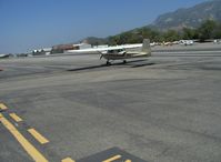 N4159U @ SZP - 1963 Cessna 150D, Continental O-200 100 Hp, taxi - by Doug Robertson