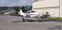 N3051L @ FKN - Talk about close taxiing! - by Paul Perry