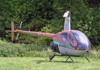 G-CHYL @ BOH - Robinson R-22B - by Les Rickman