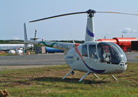 G-OPHA @ BOH - Robinson R-44 - by Les Rickman