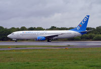G-XLAF @ BOH - Boeing 737 86N