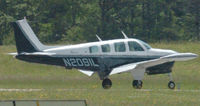 N2091L @ DAN - 1976 Beech A36 in Danville Va. - by Richard T Davis