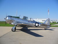 N45CK @ KRFD - North American SNJ-6 - by Mark Pasqualino