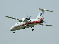 SP-MXH @ KRK -  Poland Sanitary Aviation - Piaggio P-180 Avanti - by Artur Bado?
