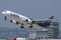 CC-CZU @ LAX - LAN Airlines CC-CZU (FLT LAN601) climbing out from RWY 25R enroute to Jorge Chavez Int'l (SPIM). - by Dean Heald