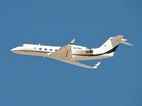 N123MR @ KLAS - Plane Truth LLC / 2002 Gulfstream Aerospace G-IV / Departing RWY 19R - by SkyNevada - Brad Campbell