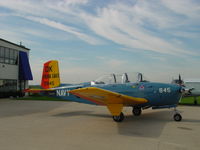 N845DK @ KRFD - Beech T-34B - by Mark Pasqualino