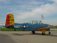 N845DK @ KRFD - Beech T-34B - by Mark Pasqualino
