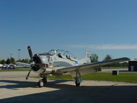 N944SD @ KYIP - North American T-28C - by Mark Pasqualino
