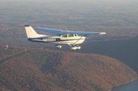 N9988V @ W91 - Pilot/Owner near Smith Lake Dam, Virginia - by Mike Brown
