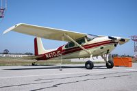 N470JC @ TOA - 1972 Cessna 180H N470JC at Torrance Municipal Airport (KTOA) - Torrance, California.