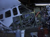 N273MD @ SZP - Dickenson-Dickenson Howard DGA-21, P&W R-1340-57 Wasp 600 Hp, cowling off for access, oil tank, engine accessories area - by Doug Robertson