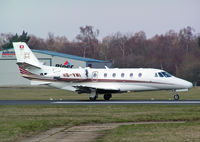 HB-VNI @ BOH - Cessna 560XL - by Les Rickman