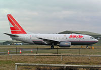 OE-LNO @ BOH - Boeing 737 7Z9 - by Les Rickman