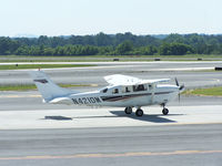 N4210M @ KPDK - Taxing past Mercury Air Service - by Michael Martin