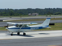 N8970V @ KPDK - Taxing back from flight - by Michael Martin