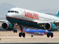 N602AW @ KLAS - America West /  Airbus Industrie A320-232