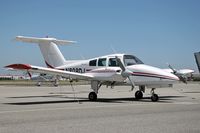 N808DJ @ TOA - 1982 Beech 76 Duchess parked on the ramp at Torrance Municipal Airport (KTOA) - Torrance, California.