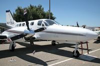 N722GA @ TOA - Cessna 441 N722GA parked at the west end of Torrance Airport (KTOA) - Torrance, California. - by Dean Heald