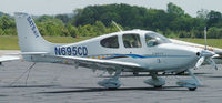N695CD @ DAN - SATSair 2005 Cirrus SR22 in Danville Va. - by Richard T Davis