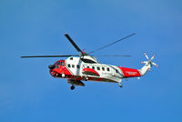 G-BPWB @ BOH - Sikorsky S-61N - by Les Rickman