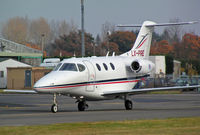 LX-PRE @ BOH - Raytheon 390 Premier I - by Les Rickman