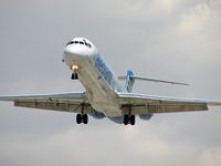 N875GA @ KLAS - Allegiant Air / 1995 McDonnell Douglas DC-9-82(MD-82) - by Brad Campbell