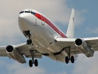 N5177C @ KLAS - J.A.N.E.T. Airlines - EG & G / 1974 Boeing 737-200 - by Brad Campbell