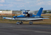 G-BIBA @ BOH - Socata TB.9 Tampico - by Les Rickman