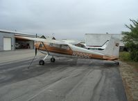 N2906C @ SZP - 1954 Cessna 180, Continental O-470-A 225 Hp - by Doug Robertson