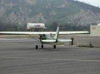N8697G @ SZP - 1966 Cessna 150F, Continental O-200 100 Hp, refuel - by Doug Robertson