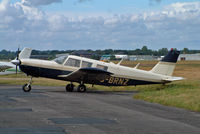 G-BRNZ @ BOH - PA-32 Cherokee Six 300B - by Les Rickman
