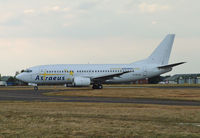 G-BZZA @ BOH - Boeing 737 3L9