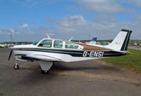 G-ENSI @ EGHS - Beech F33A Bonanza - by Les Rickman