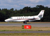 G-REDS @ BOH - Cessna 560XL - by Les Rickman