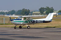 G-BACC @ BOH - Cessna FRA.150L - by Les Rickman