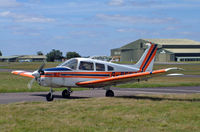 G-BFNJ @ BOH - PA-28-161 Warrior 11 - by Les Rickman