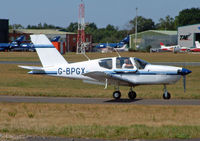 G-BPGX @ BOH - Socata TB.9 Tampico - by Les Rickman