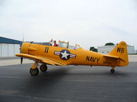 N11HP @ KRFD - North American SNJ-5 - by Mark Pasqualino