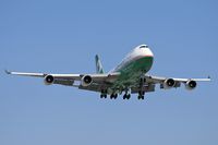 B-16411 @ LAX - EVA Air B-16411 on final approach to RWY 24R. - by Dean Heald