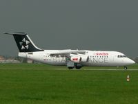 HB-IYU @ PRG - Avro RJ100