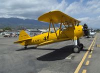 N69765 @ SZP - 1941 Boeing Stearman A75N1 (PT-17 KAYDET) as N2S-1, Continental W670-5 220 Hp - by Doug Robertson