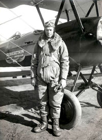 N4264 - Travel Air N4264 Flown by Charles Lindbergh - by Chicago Historical Society