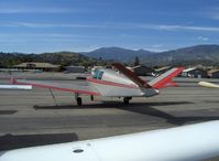 N8700A @ SZP - 1949 Beech A35 BONANZA, Continental E-185, Tip tanks - by Doug Robertson