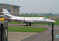 G-FCDB @ GLO - Cessna 550 Citation Bravo - by Les Rickman