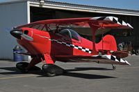 N722DC @ CPM - Pitts S-1 N722DC at Compton Municipal Airport. Many thanks to the owner for allowing me to photograph the airplane.