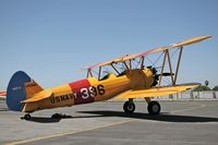 N5580M @ CPM - Stearman trainer at Compton Airport. Many thanks to the owner for allowing me to photograph this airplane.