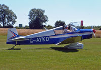 G-AYKD @ EGHP - Jodel DR.1050 - by Les Rickman