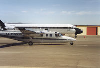 XA-TFQ @ KELP - Rockwell 690A Turbo Commander ca 11332 taxing past DC9 - by Syed Rasheed